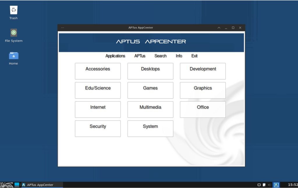 APTUS Appcenter for SparkyLinux