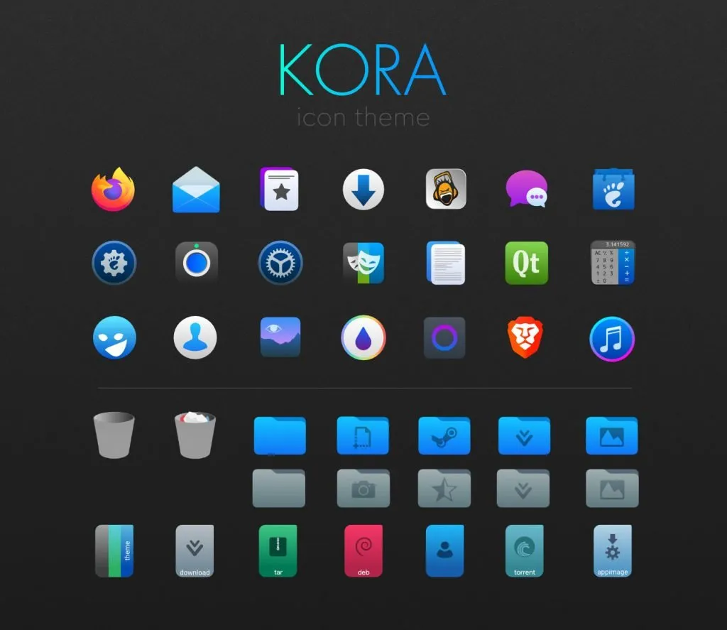 Kora icon theme