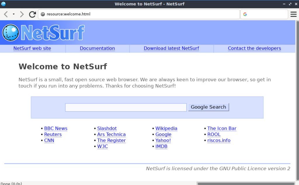Netsurf