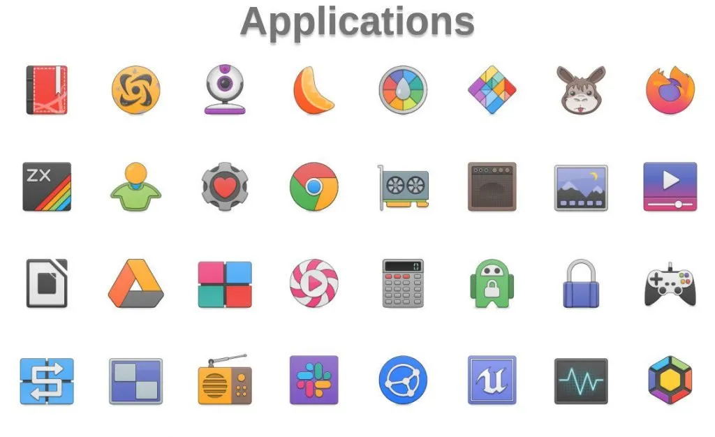 Newaita-application icons