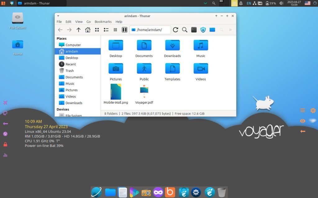 Voyager Linux Xfce Edition (2304)